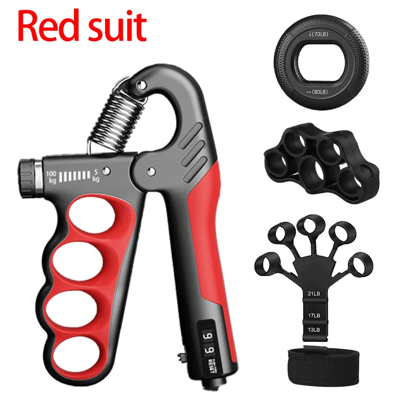 Adjustable Grip Strengthener - 5-150Kg Hand Expander for Muscle Recovery & Fitness Training