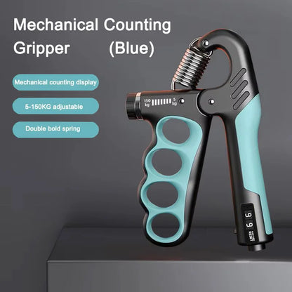 Adjustable Grip Strengthener - 5-150Kg Hand Expander for Muscle Recovery & Fitness Training