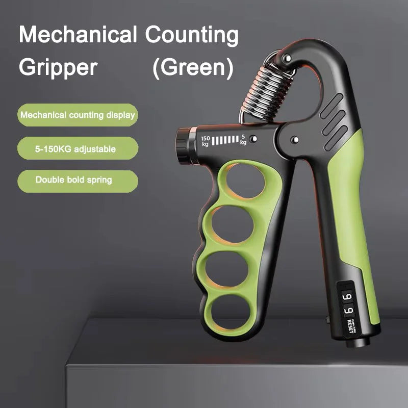Adjustable Grip Strengthener - 5-150Kg Hand Expander for Muscle Recovery & Fitness Training