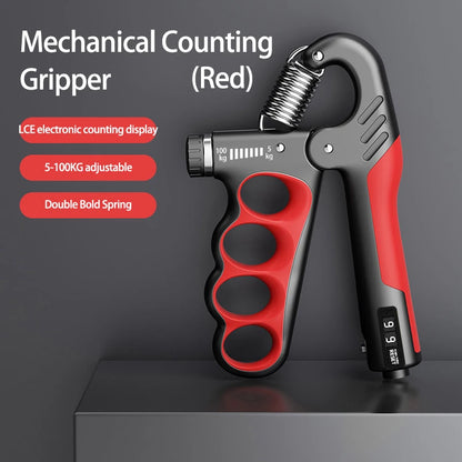 Adjustable Grip Strengthener - 5-150Kg Hand Expander for Muscle Recovery & Fitness Training