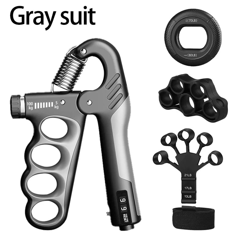Adjustable Grip Strengthener - 5-150Kg Hand Expander for Muscle Recovery & Fitness Training