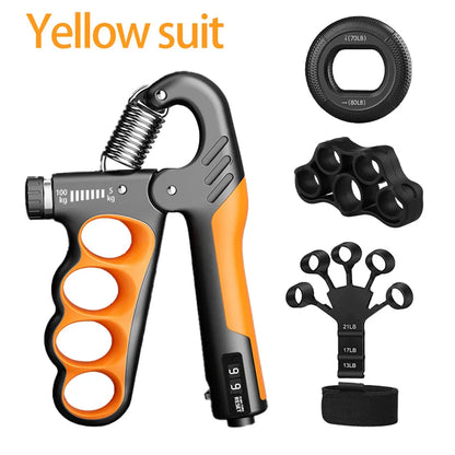 Adjustable Grip Strengthener - 5-150Kg Hand Expander for Muscle Recovery & Fitness Training