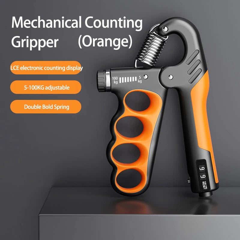 Adjustable Grip Strengthener - 5-150Kg Hand Expander for Muscle Recovery & Fitness Training