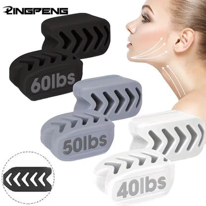 Silicone Jaw Exerciser Ball Detachable Jaw Trainer Face Facial Muscle Trainer Jaw Chew Ball Training