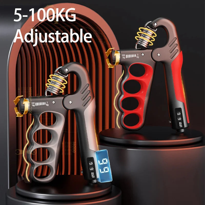 Adjustable Grip Strengthener - 5-150Kg Hand Expander for Muscle Recovery & Fitness Training