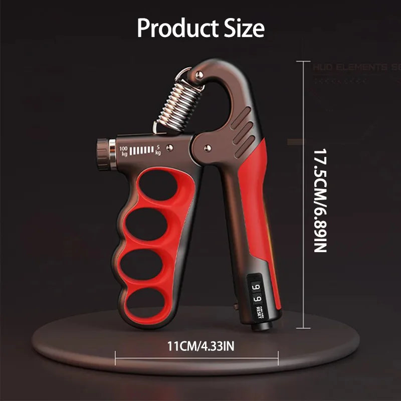 Adjustable Grip Strengthener - 5-150Kg Hand Expander for Muscle Recovery & Fitness Training
